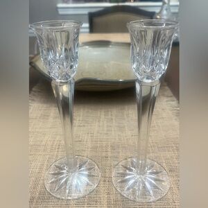 Crystal Candlesticks